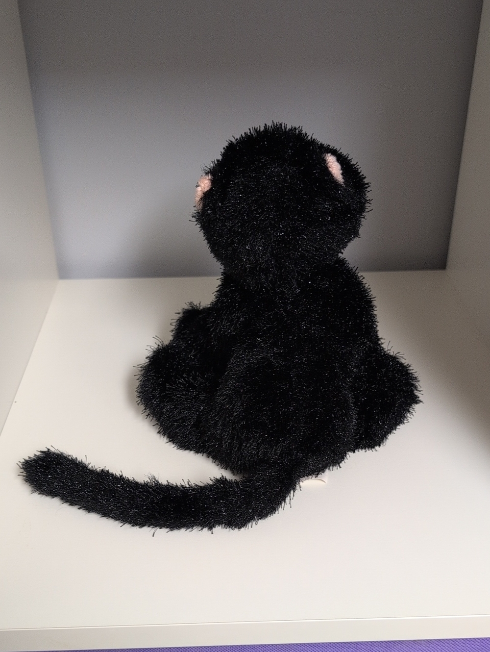 💜2/$20💜 Webkinz Black Cat Collectible Plush Ganz No Code Y2K - Picture 5 of 6